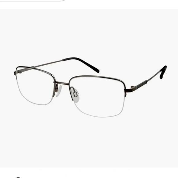 Charmant Men’s Titanium Eyeglasses Frames CH 29l25. 51-19-19 Black NWT